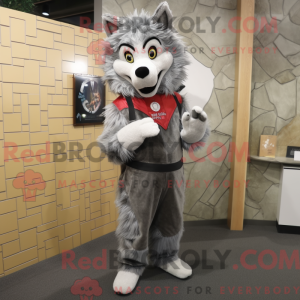Mascot character of a...