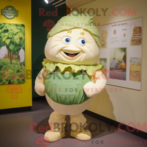 Mascot character of a Cream...