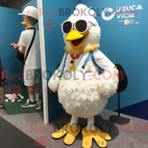 Personagem de máscara de...