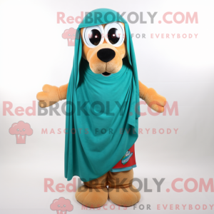 Mascot karakter van een...