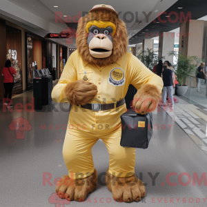 Personnage mascotte d un...