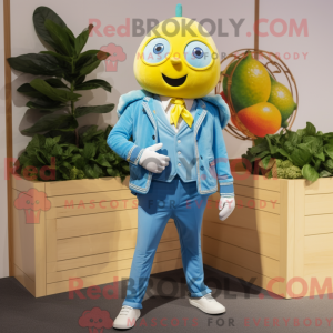 Mascot karakter van een...