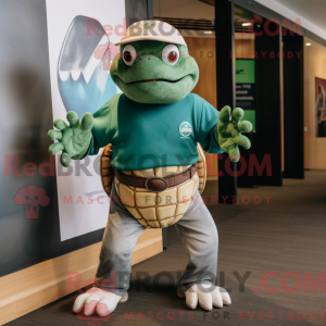 Mascottekarakter van een...