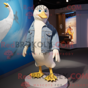 Mascottefiguur van een...