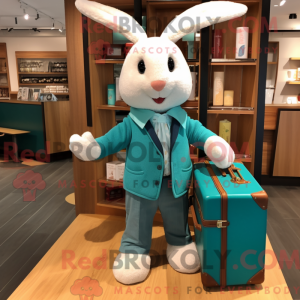 Mascottefiguur van een...