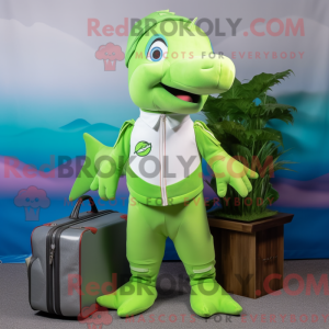 Mascot karakter van een...