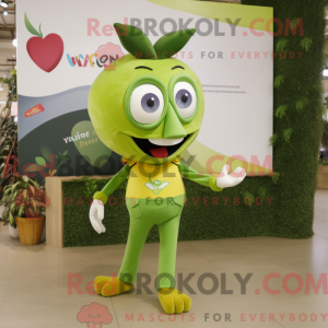 Mascot karakter van een...