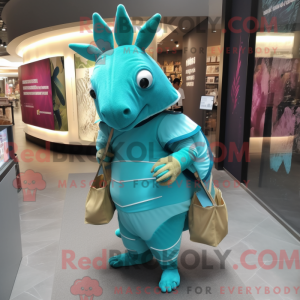 Mascottefiguur van een...