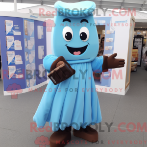 Mascot karakter van een...
