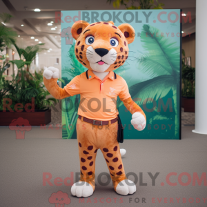 Mascottekarakter van een...