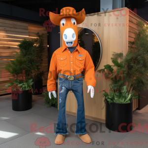 Personnage mascotte d un...