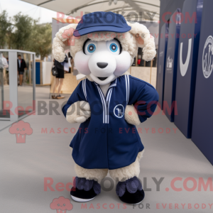 Mascottekarakter van een...