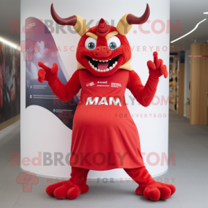 Nan-Teufel Maskottchen...