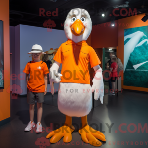 Mascot character of a...