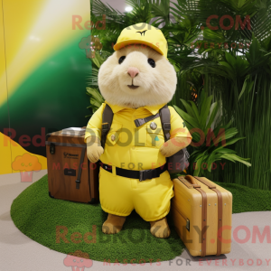 Mascot character of a Lemon...