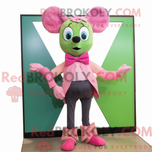 Mascot karakter van een...
