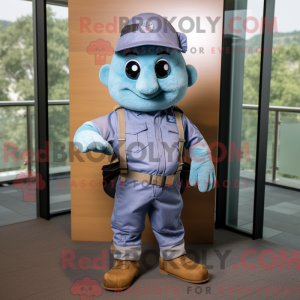 Mascottekarakter van een...