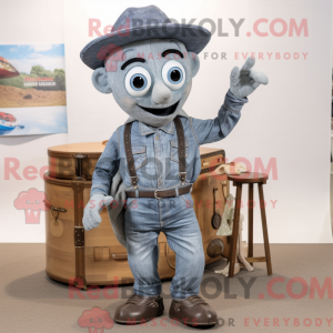 Mascot character of a Gray...