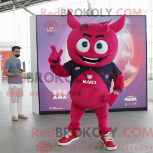 Mascot character of a...