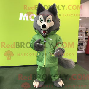 Mascottefiguur van een...