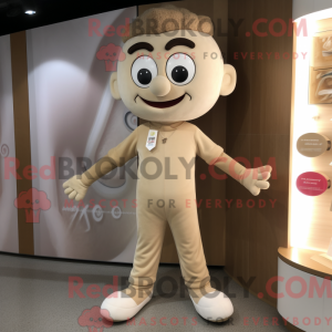 Mascottefiguur van een...