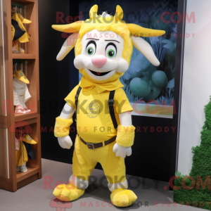 Mascot karakter van een...