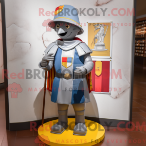 Mascottefiguur van een...