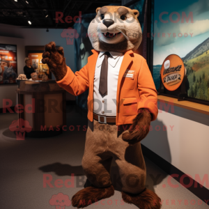 Personnage mascotte d une...