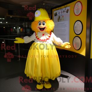 Personagem de máscara de um...