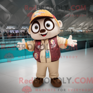 Personnage mascotte d un...