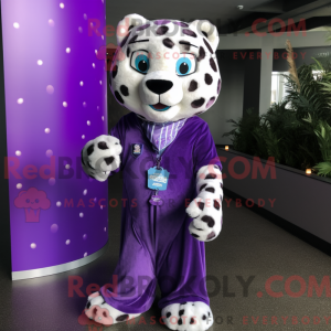 Postava maskota Purple...