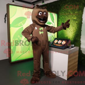 Maskot karakter af en...