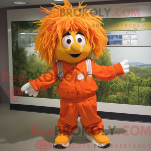 Mascottefiguur van een...