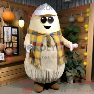 Mascottekarakter van een...