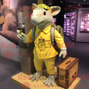 Personnage mascotte d un...