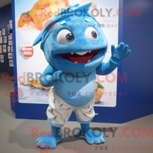 Mascot character of a Sky...