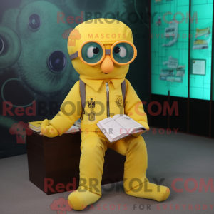 Personnage mascotte d une...