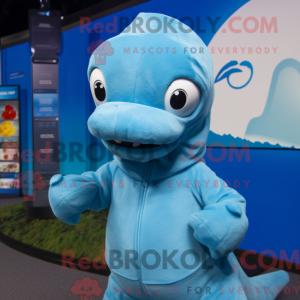 Mascot karakter van een...