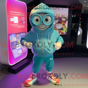 Mascottekarakter van een...