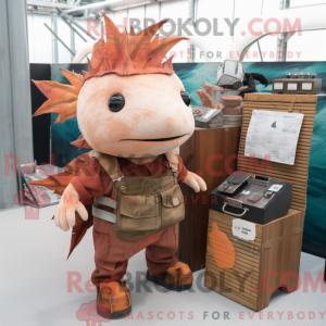 Personnage mascotte d un...