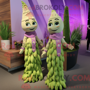 Mascot karakter van een...