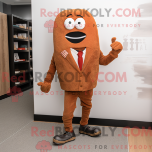 Mascottefiguur van een Rust...