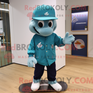 Mascottekarakter van een...