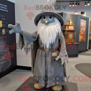 Mascot character of a Gray...