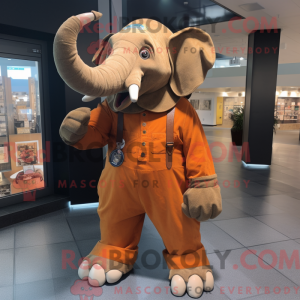 Mascottefiguur van een...