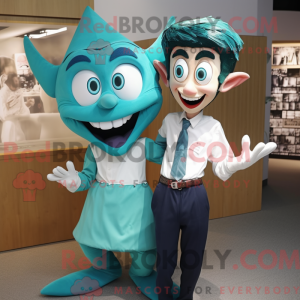 Mascottekarakter van een...