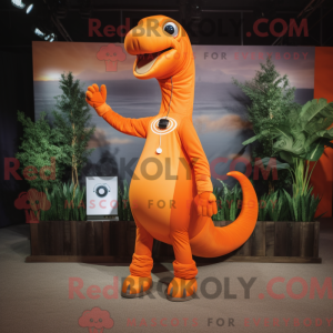 Mascot karakter van een...