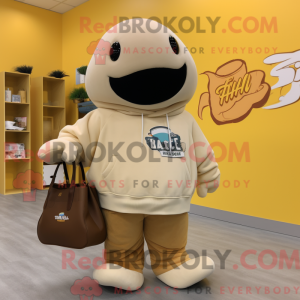 Mascottekarakter van een...