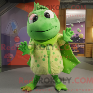 Personagem de máscara de...
