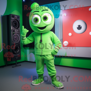 Mascot karakter van een...